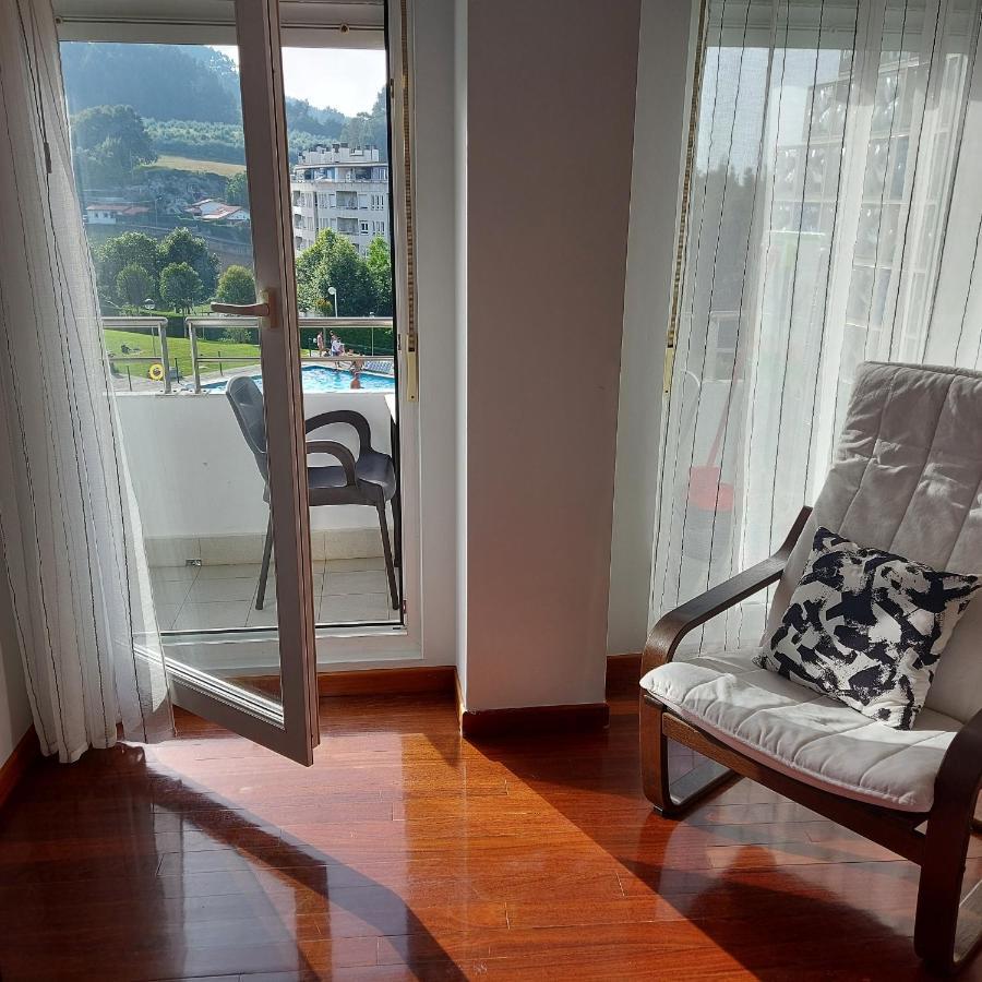 דירות קסטרו אורדיאלס Soleado Piso Con Garaje Y Piscina A 8' Centro מראה חיצוני תמונה