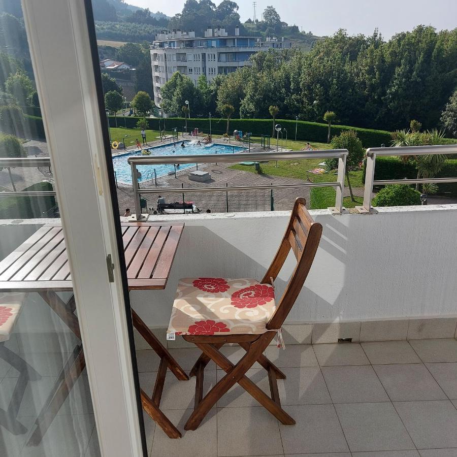 דירות קסטרו אורדיאלס Soleado Piso Con Garaje Y Piscina A 8' Centro מראה חיצוני תמונה