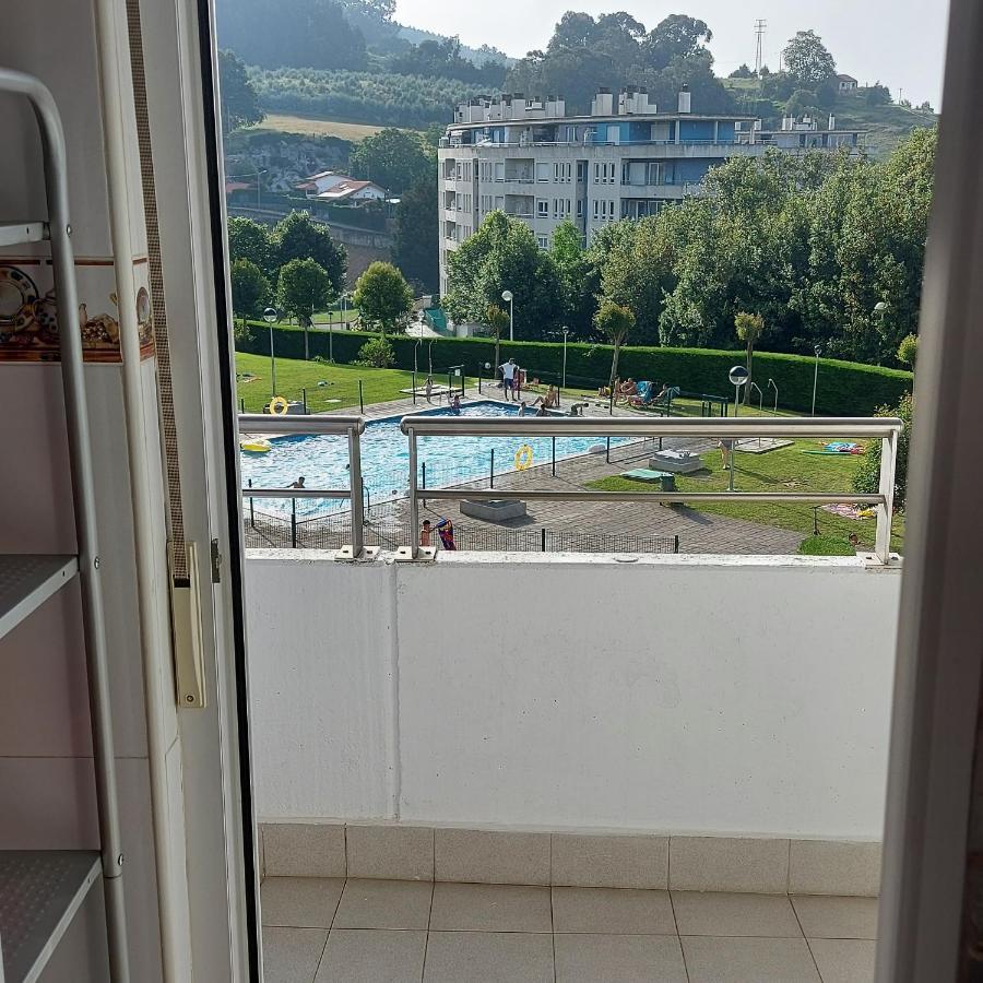 דירות קסטרו אורדיאלס Soleado Piso Con Garaje Y Piscina A 8' Centro מראה חיצוני תמונה